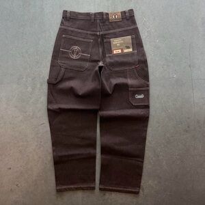 Men's Relaxed Fit Jeans - Dark Brown